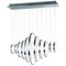 Et2 Hoops LED 11-Light 20" Wide Polished Chrome Linear Pendant E22716-PC - alternate 1